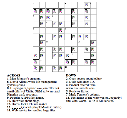 Free Easy Crossword Puzzles on Crossword Puzzle Missing Gfx