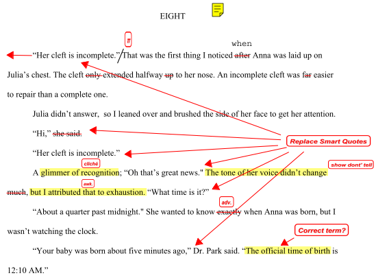An example of annotation
