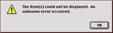o-frequent-error-message